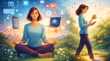 Bem-estar no mundo digital: como cuidar da mente em uma era hiperconectada